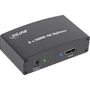 InLine HDMI Splitter/Distributor - 2-port - 4K2K compatible